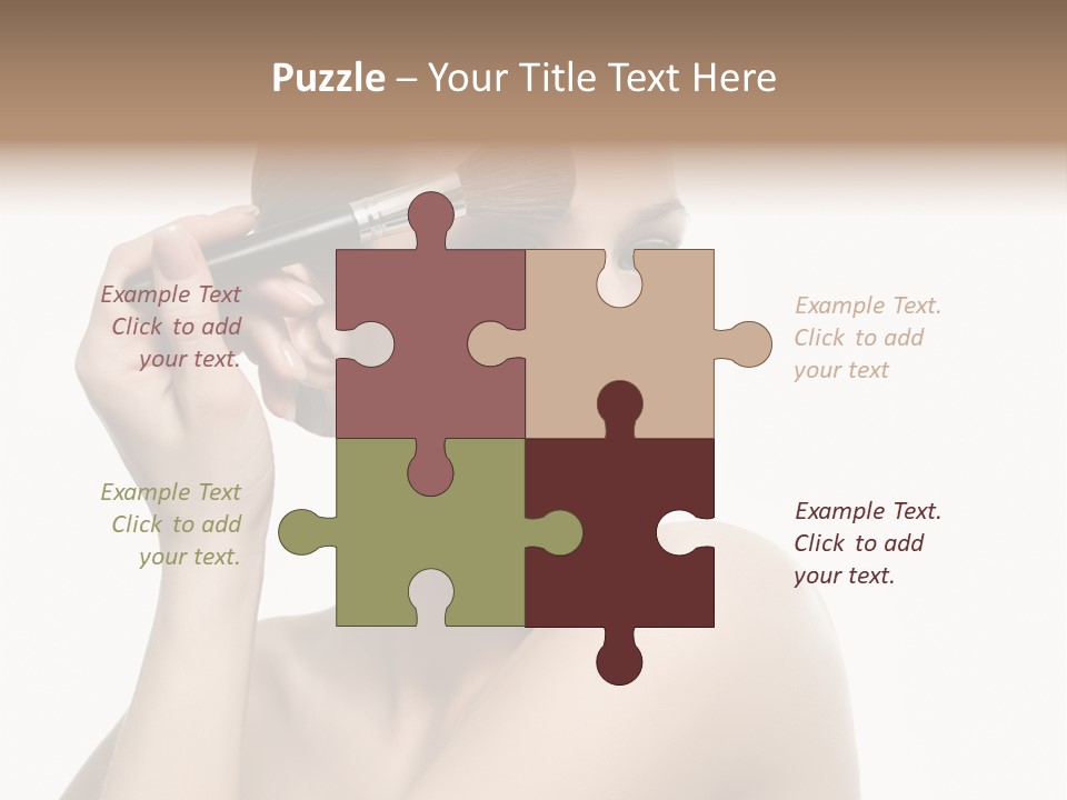 Cosmetic Care Studio PowerPoint Template