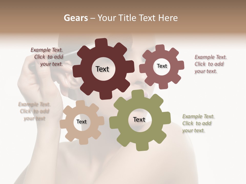 Cosmetic Care Studio PowerPoint Template