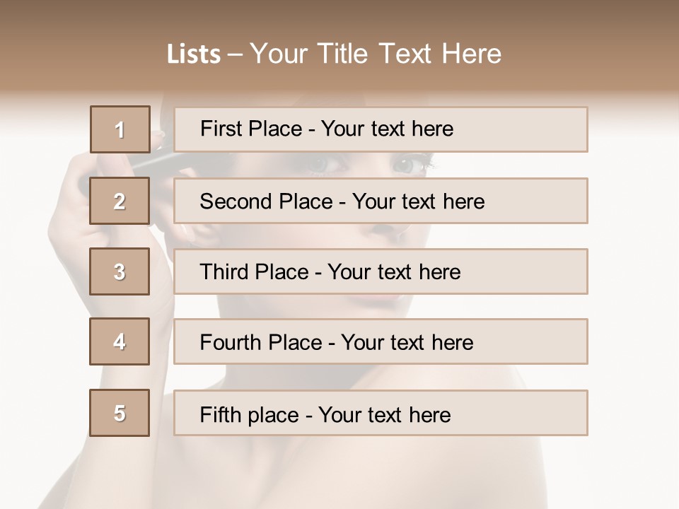 Cosmetic Care Studio PowerPoint Template