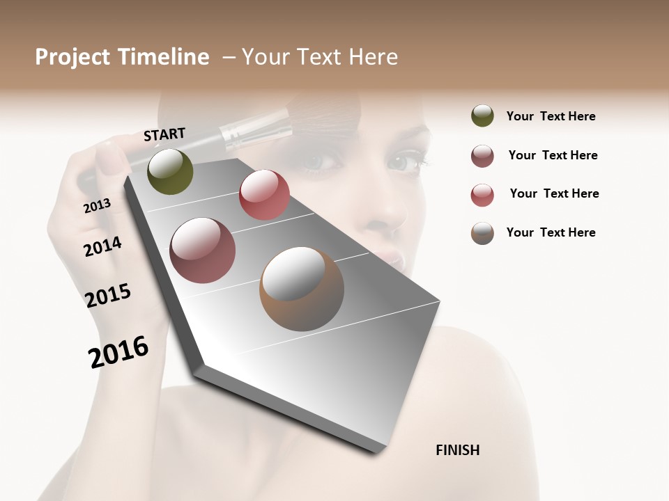 Cosmetic Care Studio PowerPoint Template