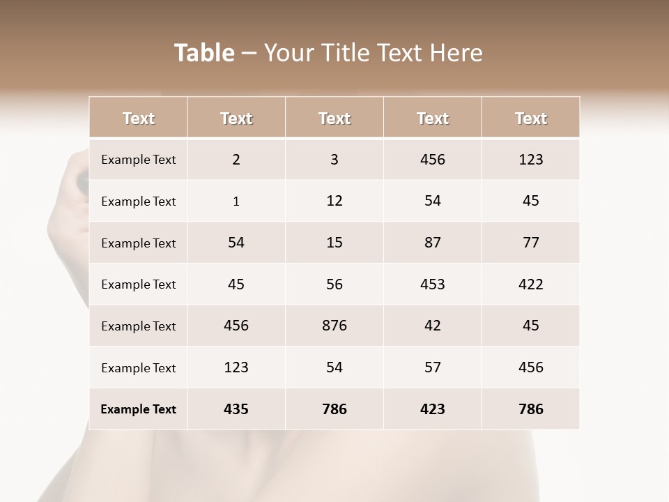 Cosmetic Care Studio PowerPoint Template