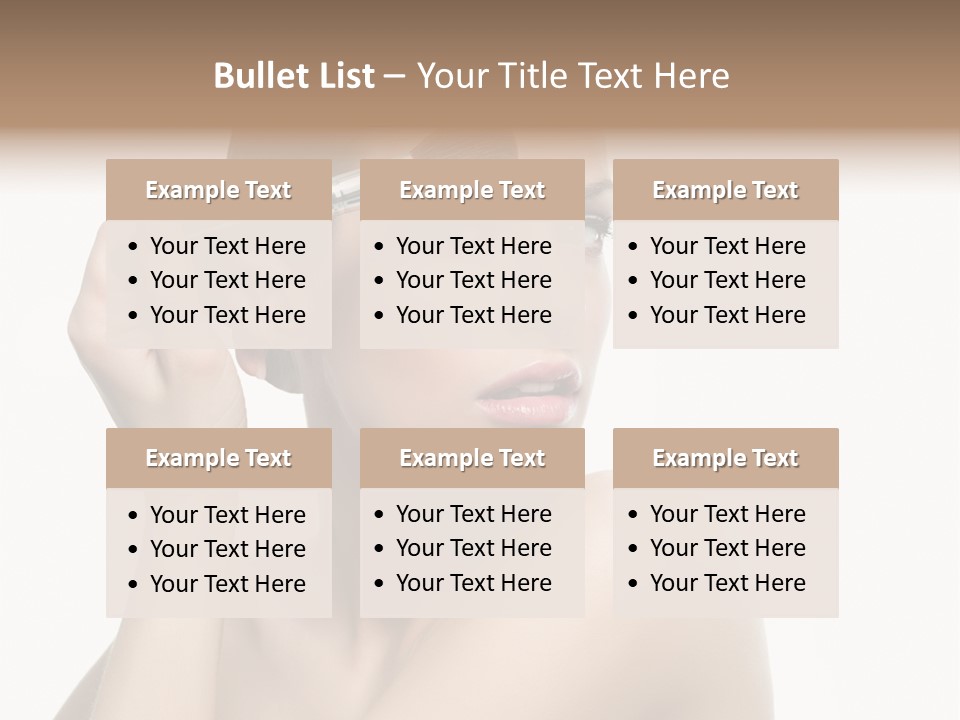 Cosmetic Care Studio PowerPoint Template