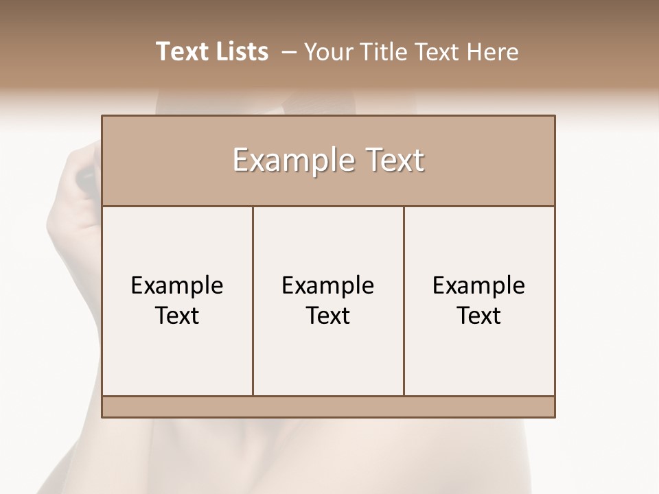 Cosmetic Care Studio PowerPoint Template