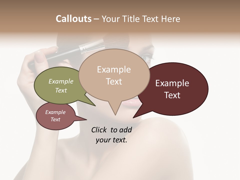 Cosmetic Care Studio PowerPoint Template