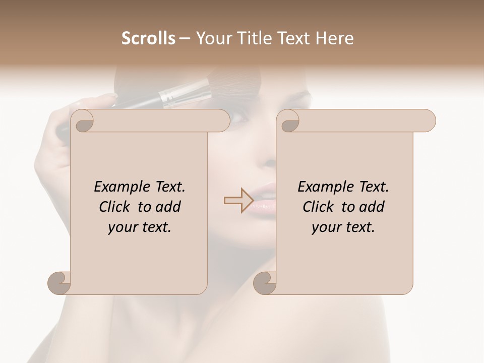 Cosmetic Care Studio PowerPoint Template