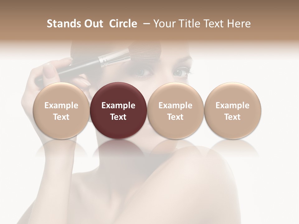 Cosmetic Care Studio PowerPoint Template