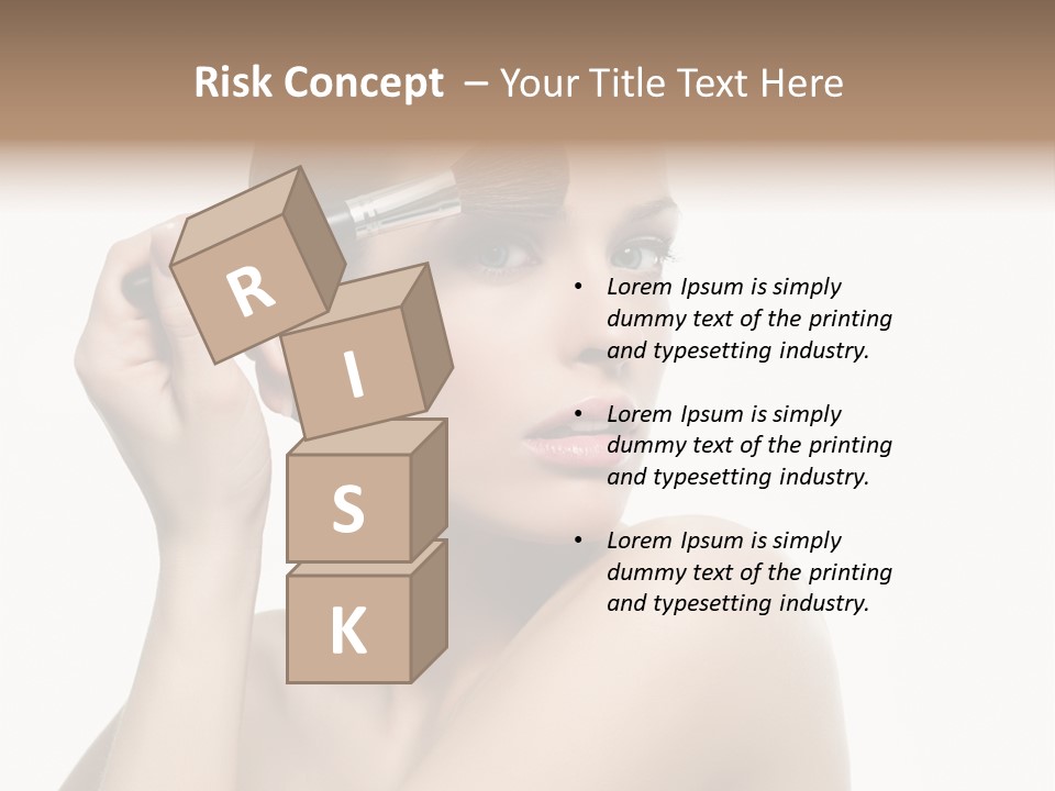 Cosmetic Care Studio PowerPoint Template