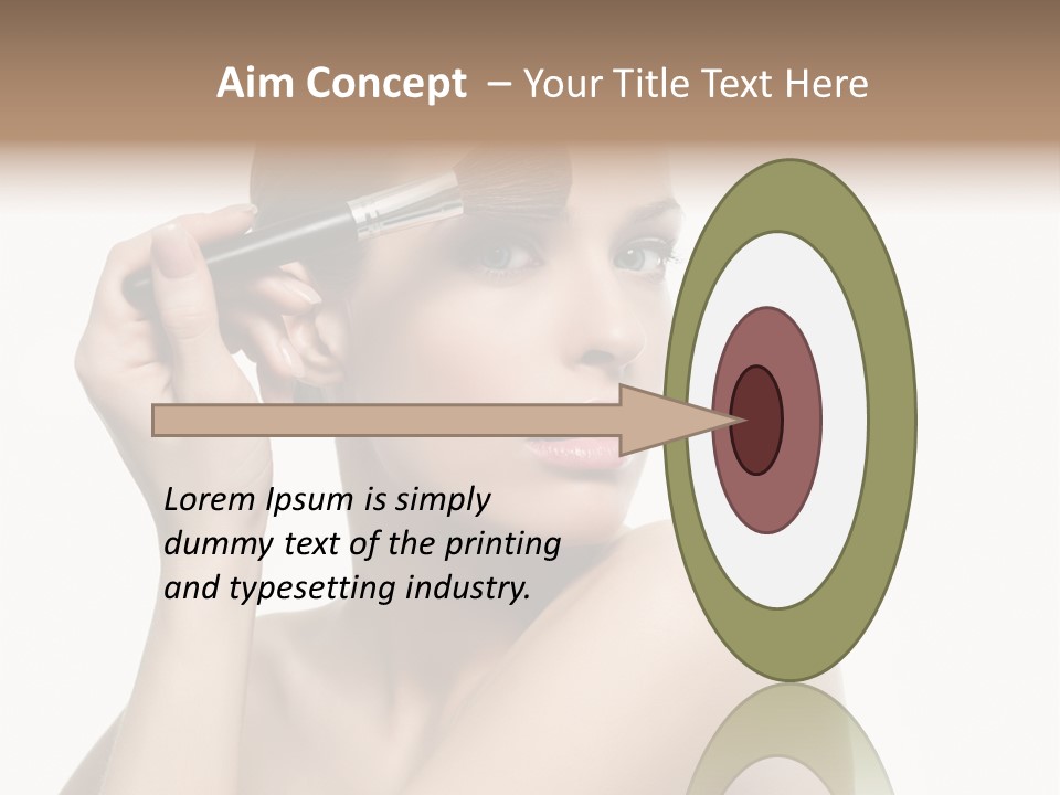 Cosmetic Care Studio PowerPoint Template
