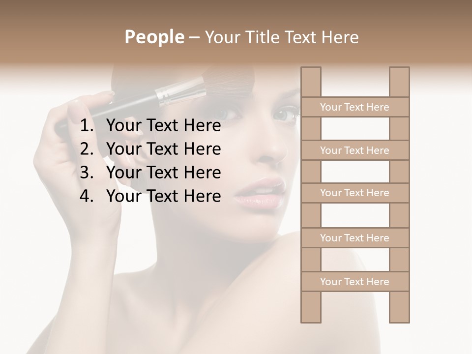 Cosmetic Care Studio PowerPoint Template