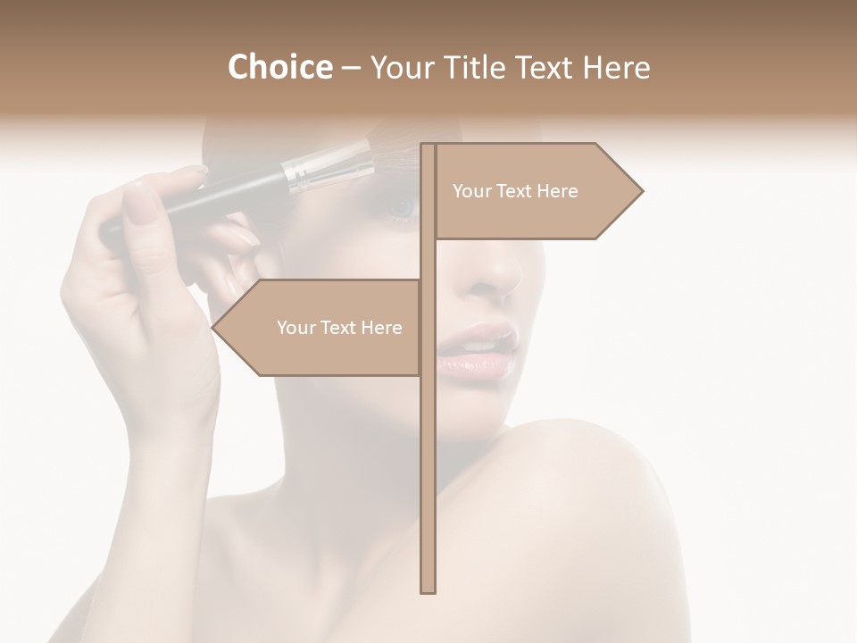 Cosmetic Care Studio PowerPoint Template