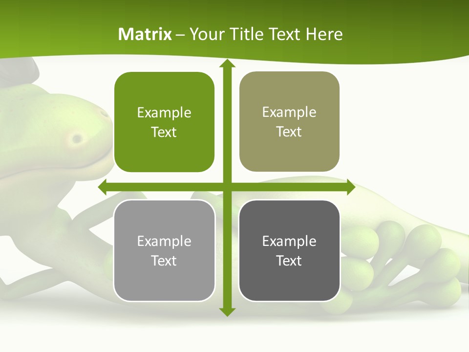 Gecko Reptile Jungle PowerPoint Template