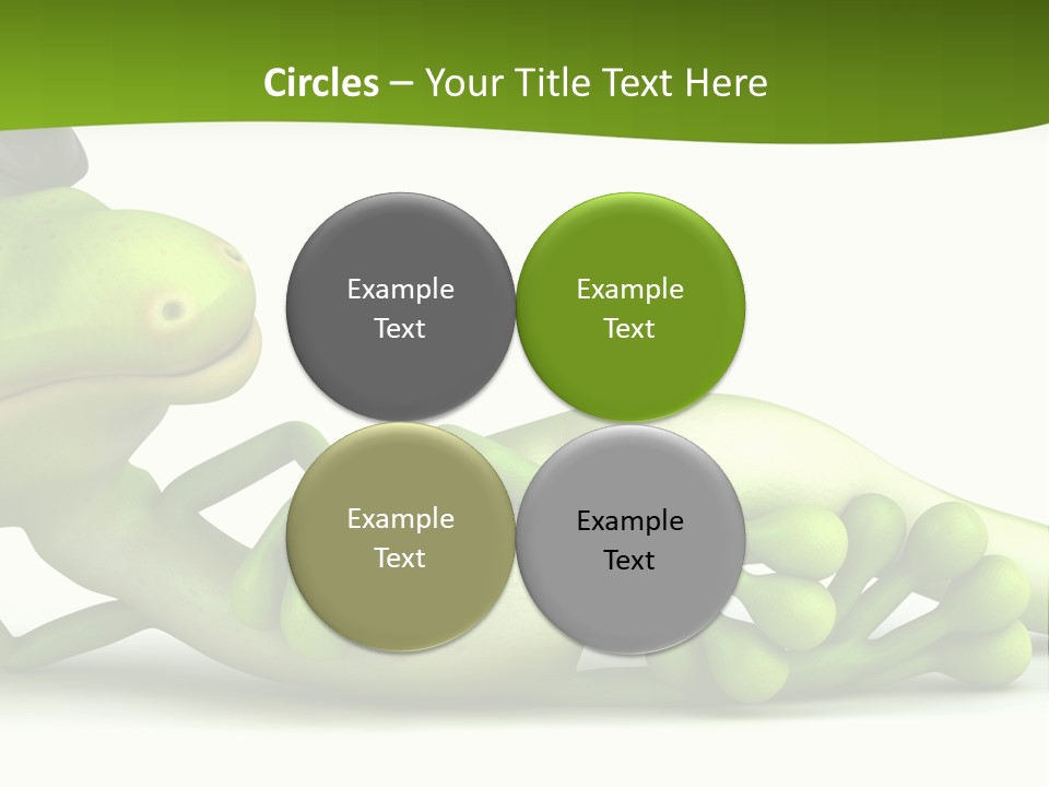 Gecko Reptile Jungle PowerPoint Template