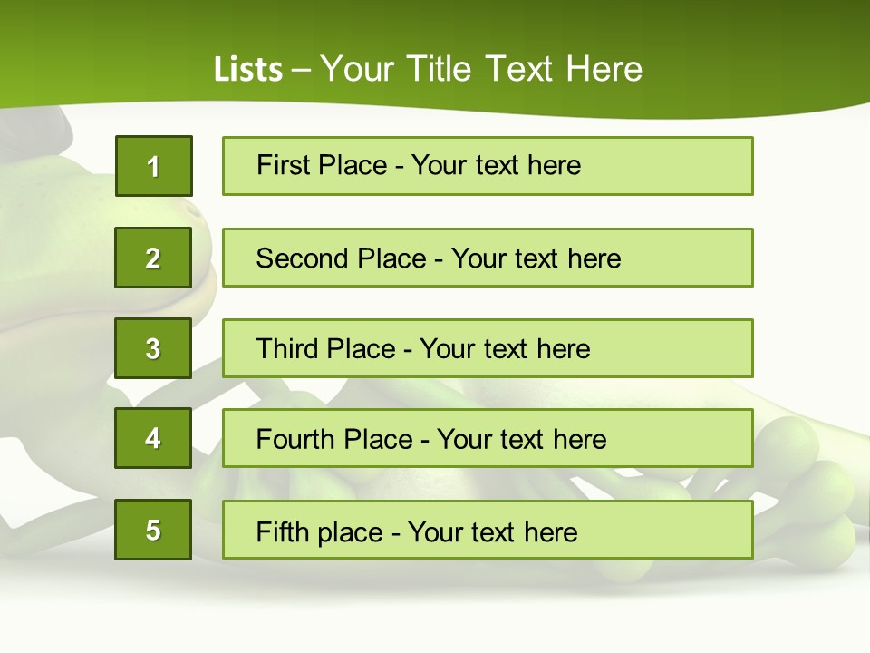 Gecko Reptile Jungle PowerPoint Template