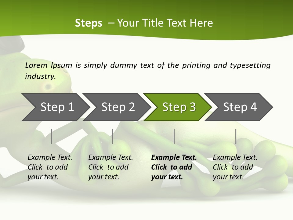 Gecko Reptile Jungle PowerPoint Template