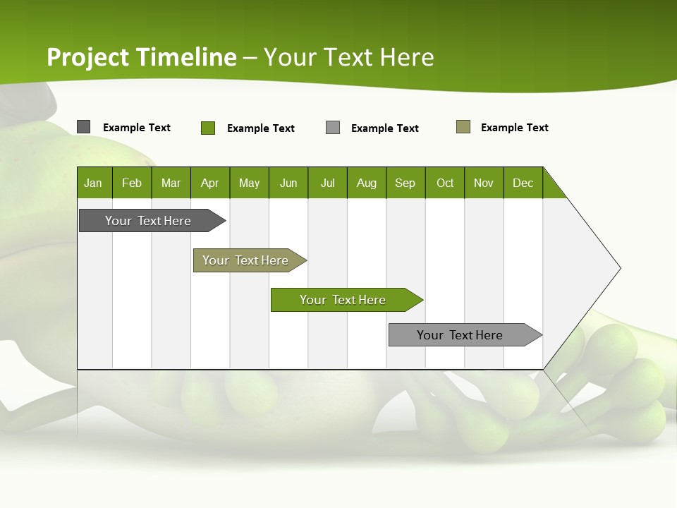 Gecko Reptile Jungle PowerPoint Template