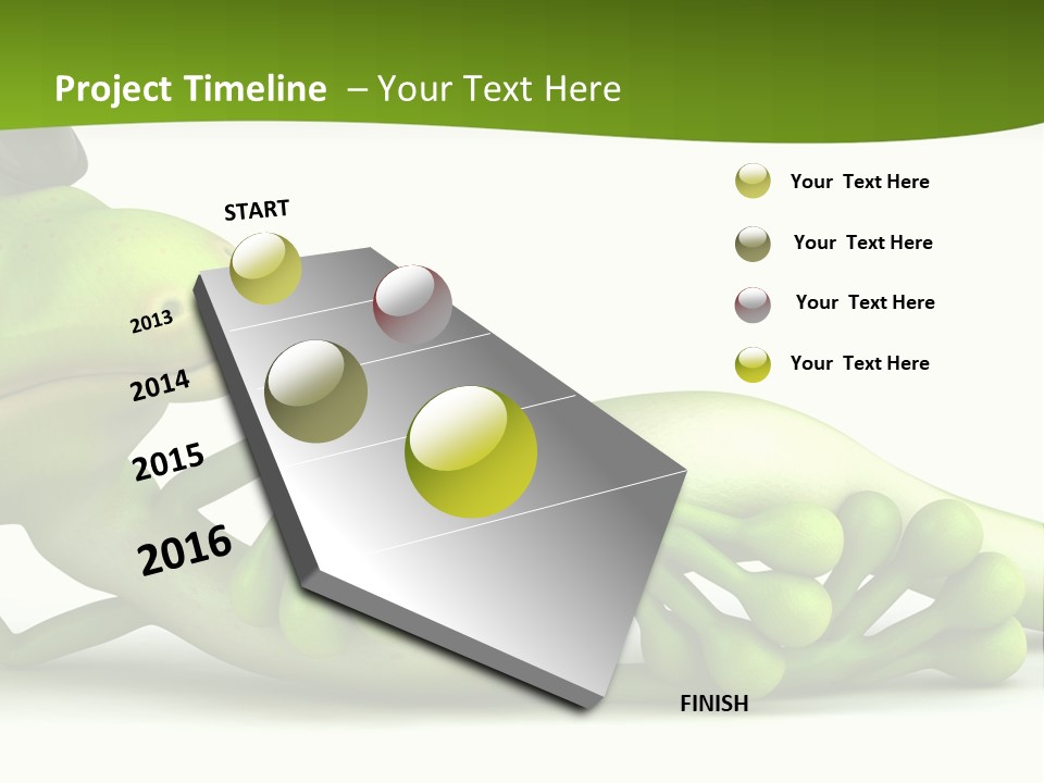 Gecko Reptile Jungle PowerPoint Template