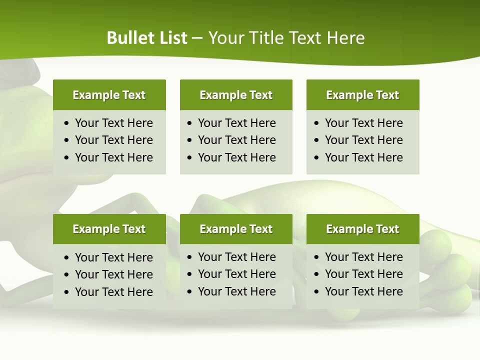 Gecko Reptile Jungle PowerPoint Template