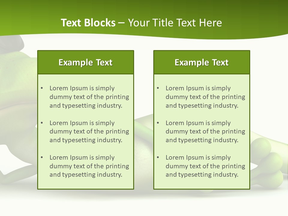 Gecko Reptile Jungle PowerPoint Template