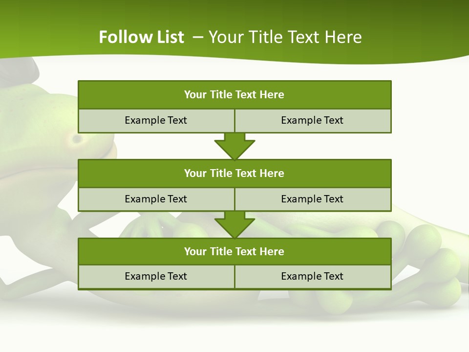 Gecko Reptile Jungle PowerPoint Template