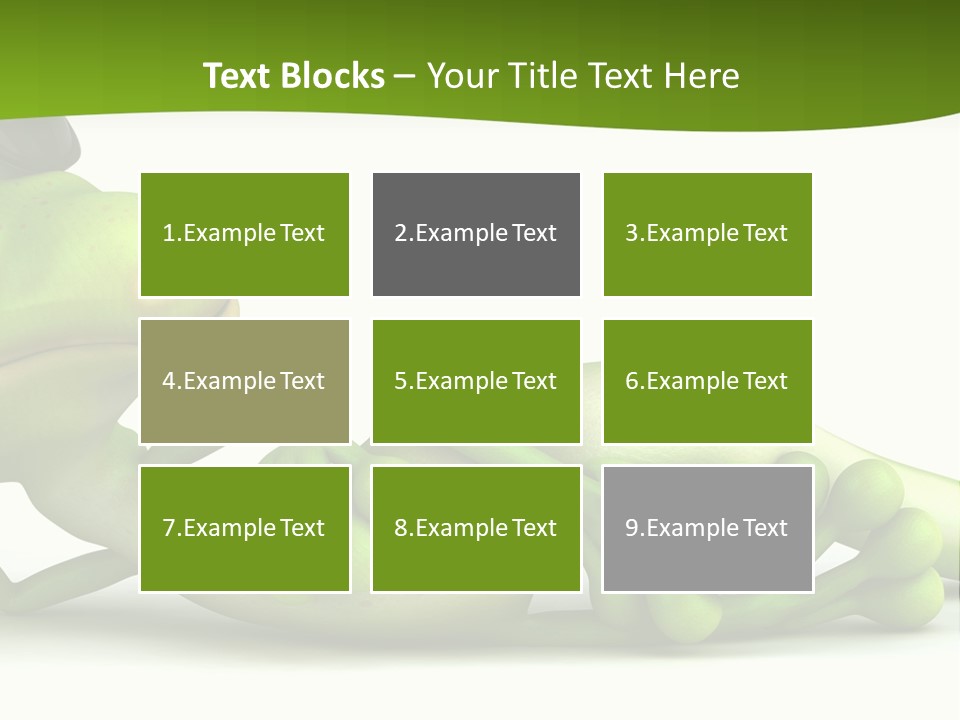 Gecko Reptile Jungle PowerPoint Template