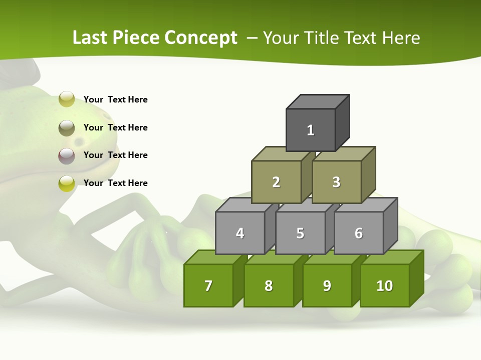 Gecko Reptile Jungle PowerPoint Template