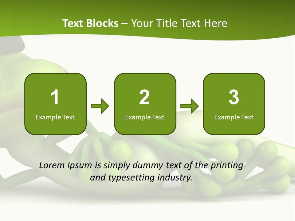 Gecko Reptile Jungle PowerPoint Template