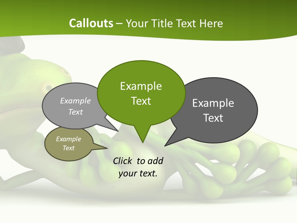 Gecko Reptile Jungle PowerPoint Template