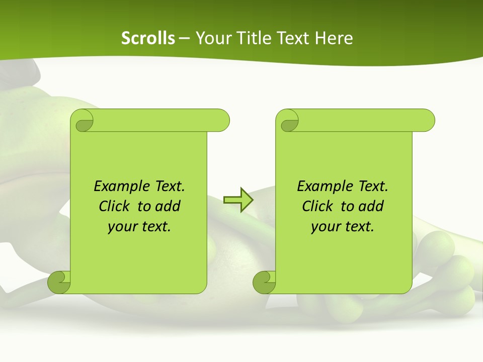 Gecko Reptile Jungle PowerPoint Template