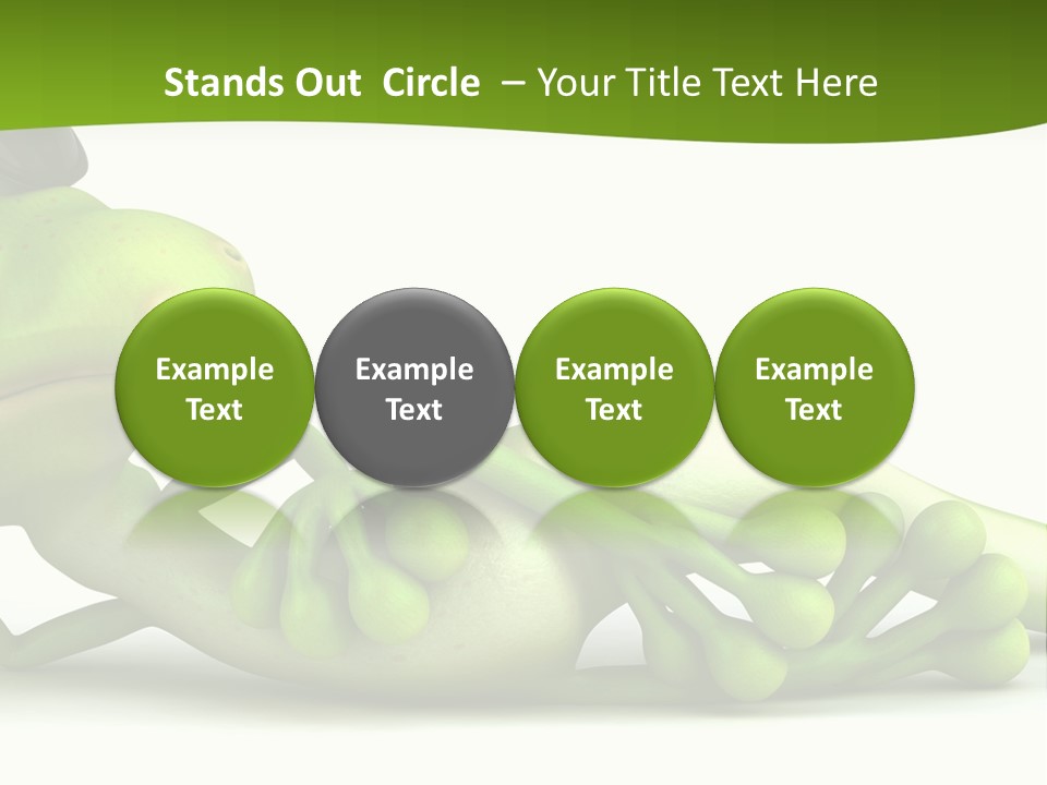 Gecko Reptile Jungle PowerPoint Template