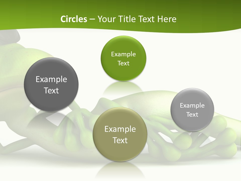 Gecko Reptile Jungle PowerPoint Template