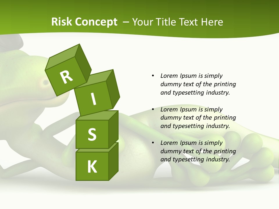 Gecko Reptile Jungle PowerPoint Template