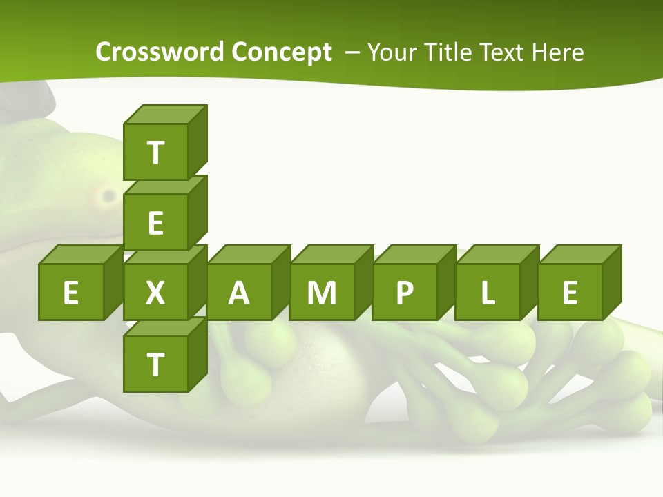 Gecko Reptile Jungle PowerPoint Template