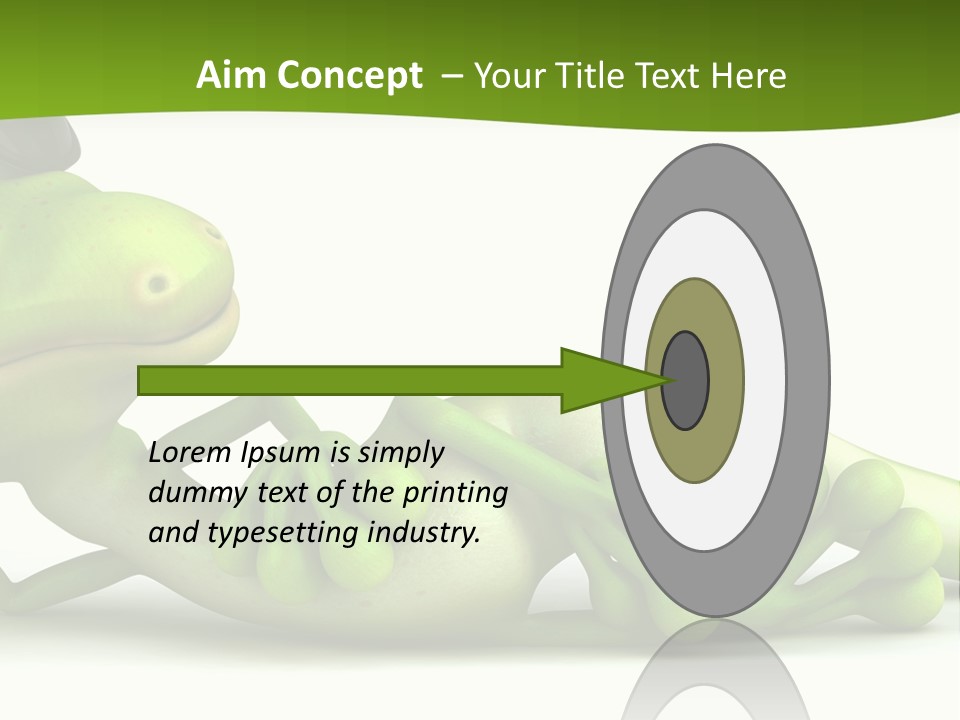 Gecko Reptile Jungle PowerPoint Template