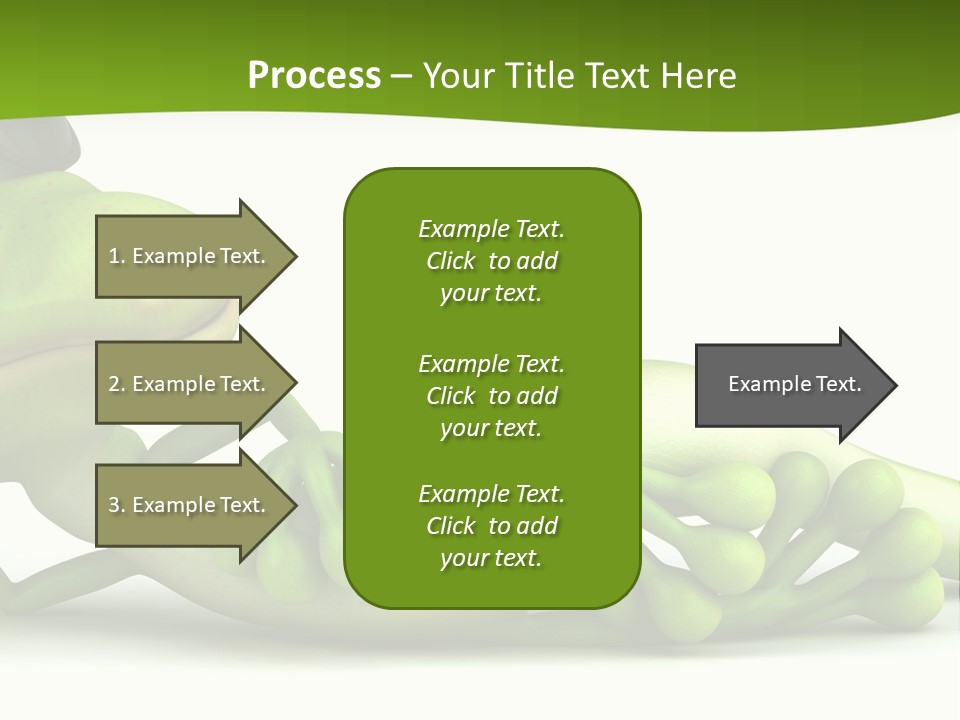 Gecko Reptile Jungle PowerPoint Template