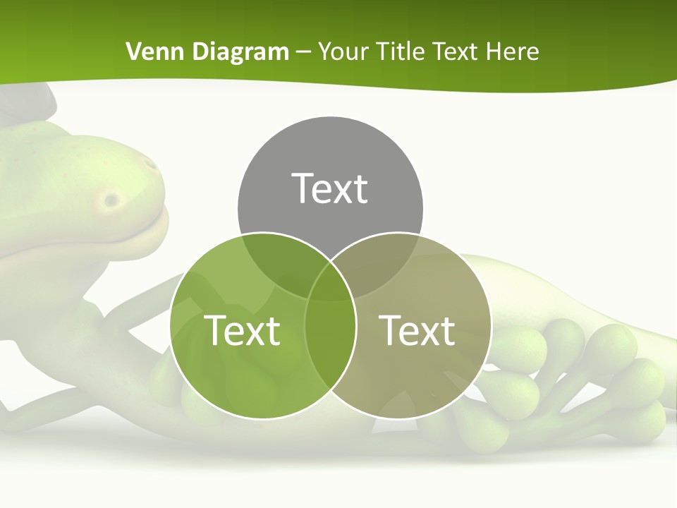 Gecko Reptile Jungle PowerPoint Template