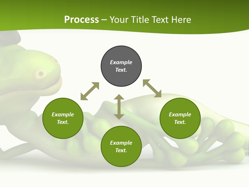 Gecko Reptile Jungle PowerPoint Template