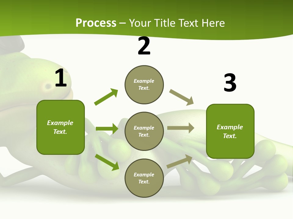 Gecko Reptile Jungle PowerPoint Template