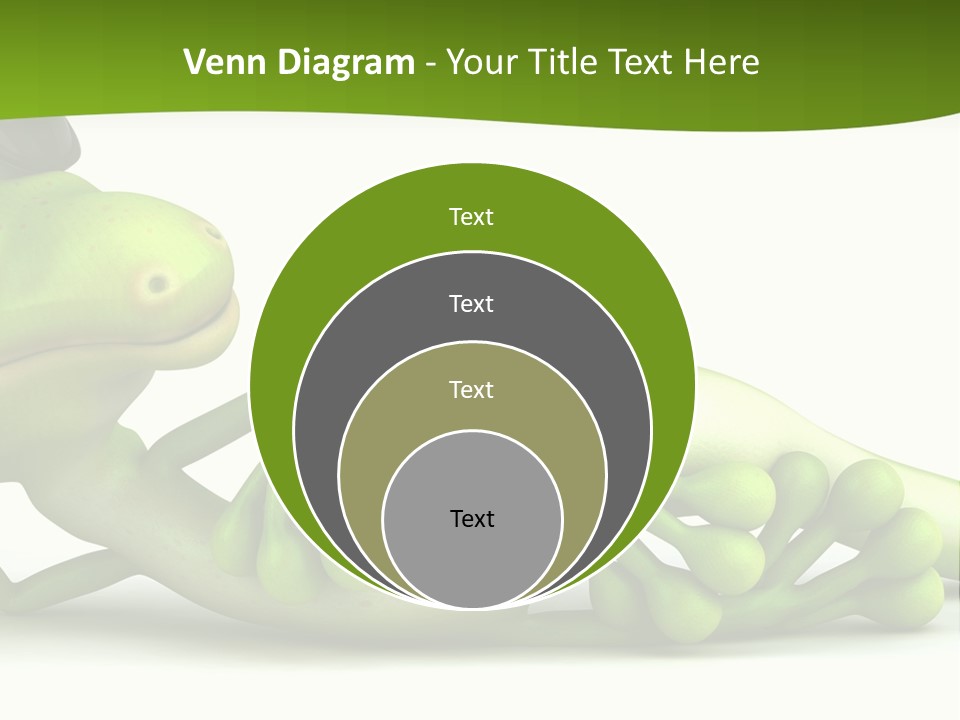 Gecko Reptile Jungle PowerPoint Template