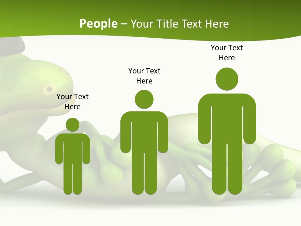 Gecko Reptile Jungle PowerPoint Template