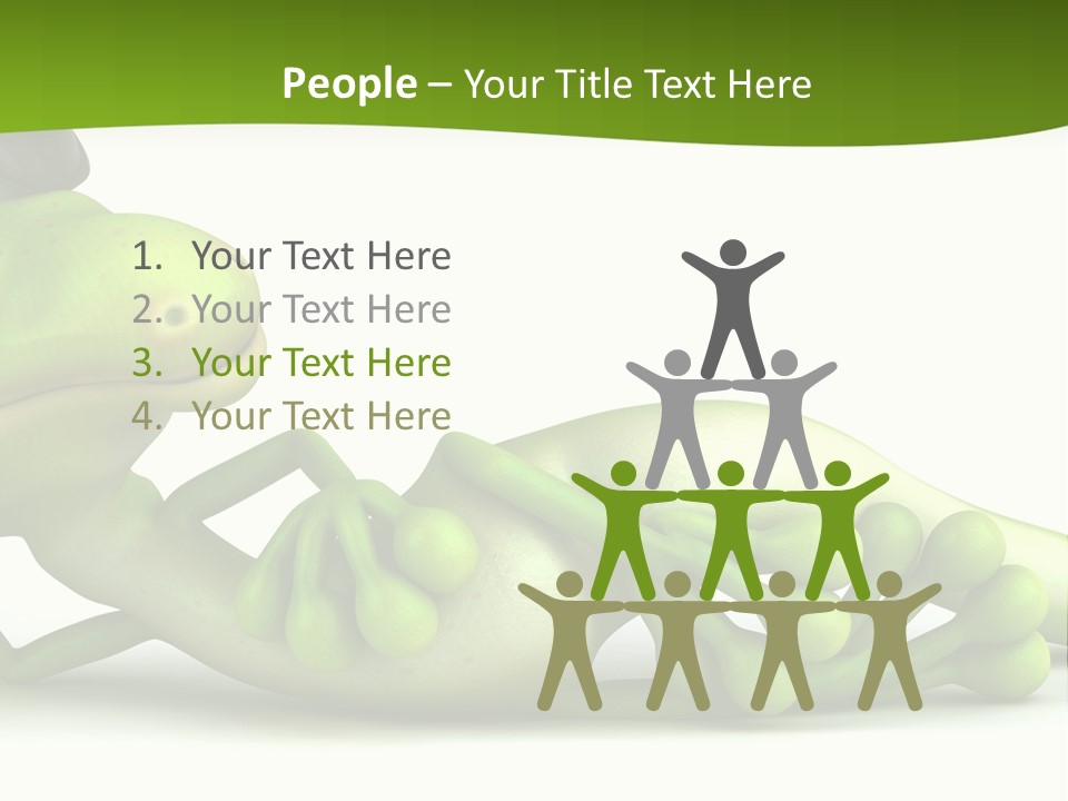 Gecko Reptile Jungle PowerPoint Template