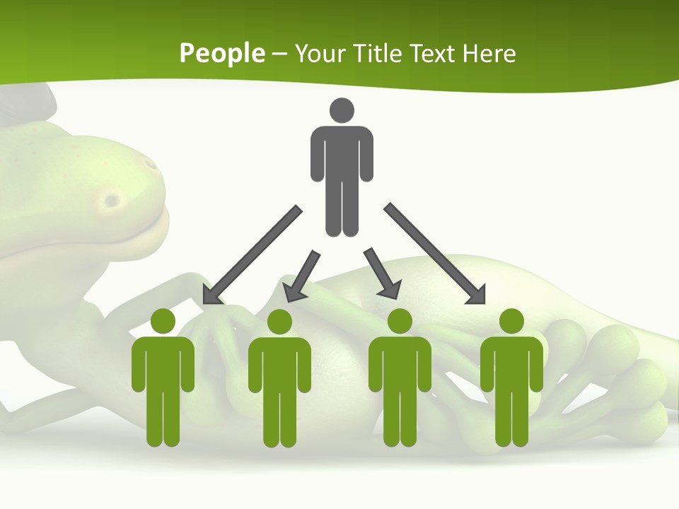 Gecko Reptile Jungle PowerPoint Template