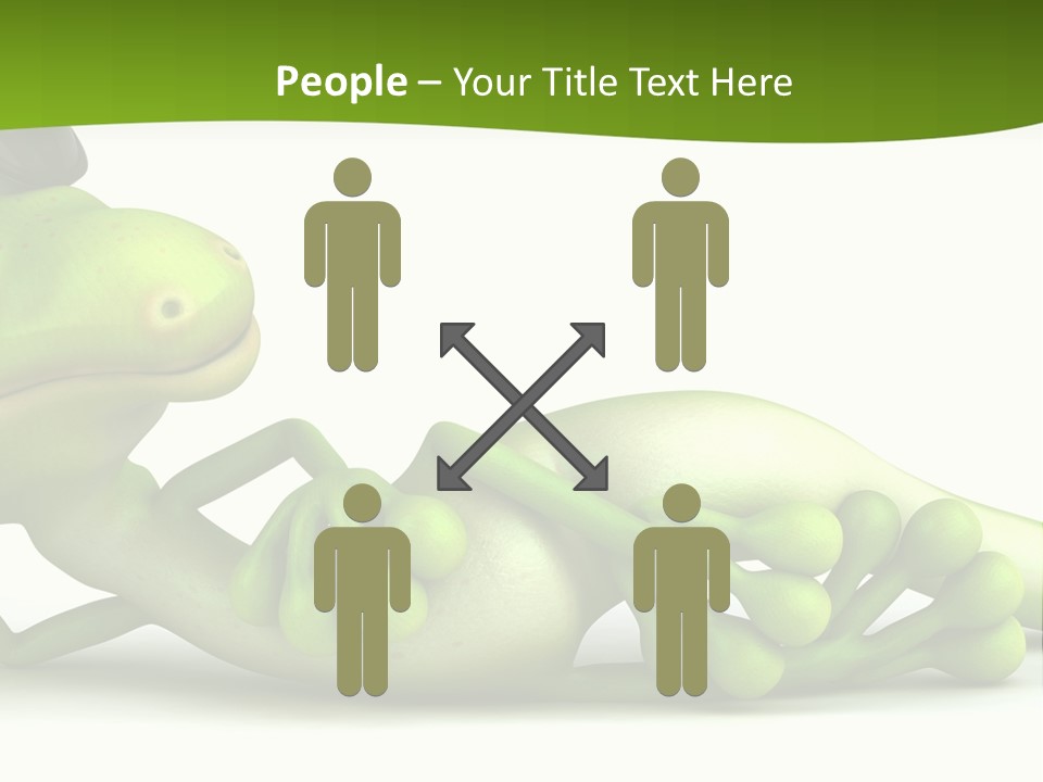 Gecko Reptile Jungle PowerPoint Template