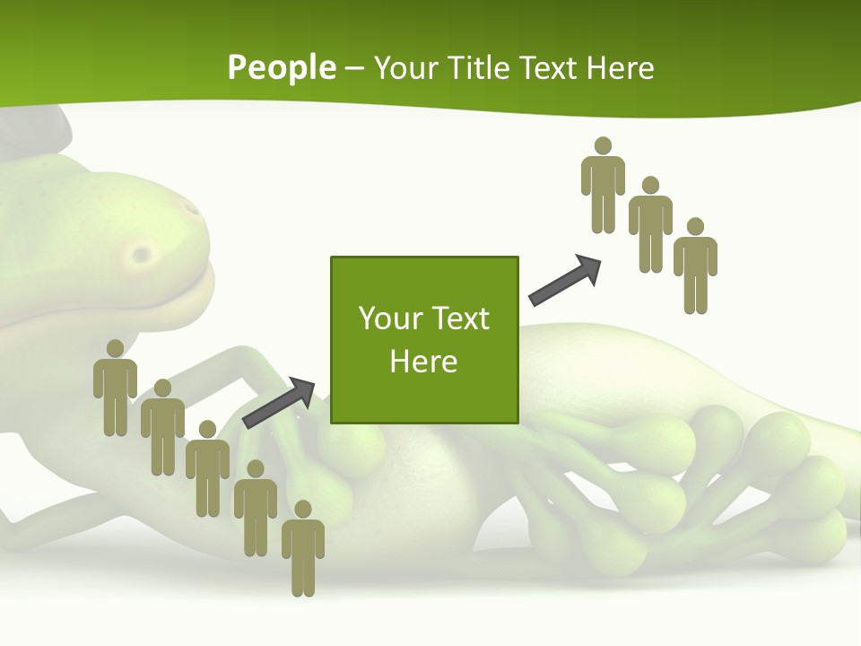 Gecko Reptile Jungle PowerPoint Template