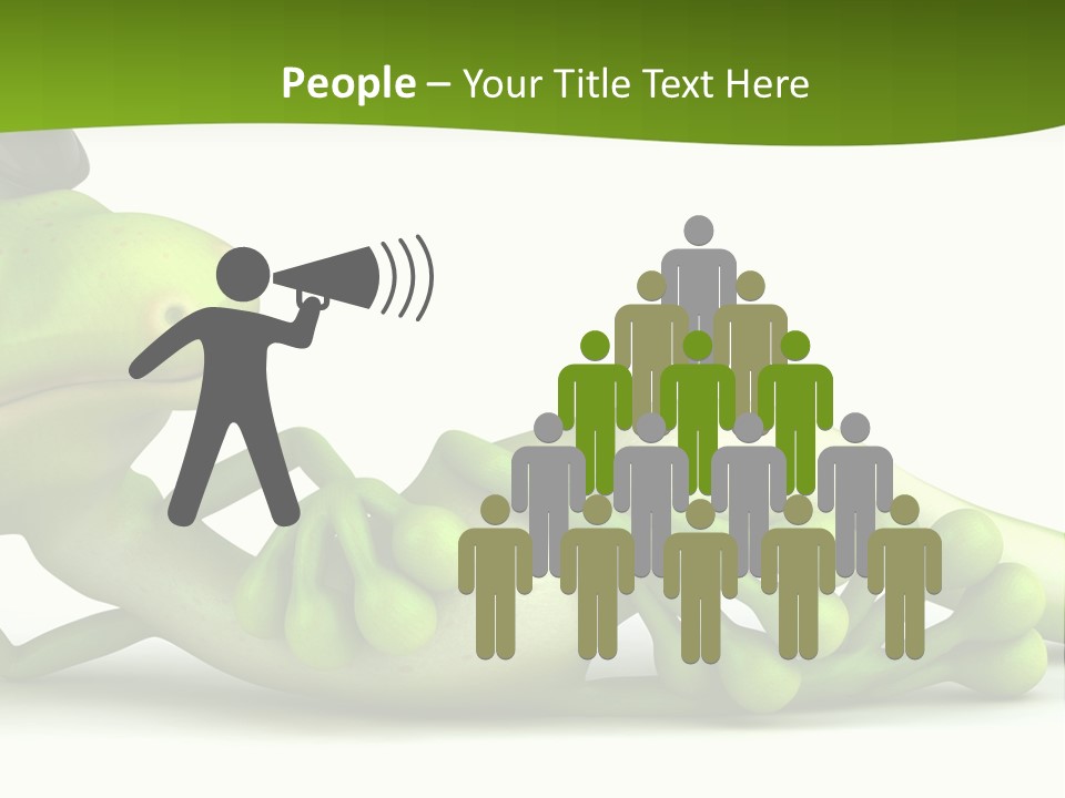 Gecko Reptile Jungle PowerPoint Template