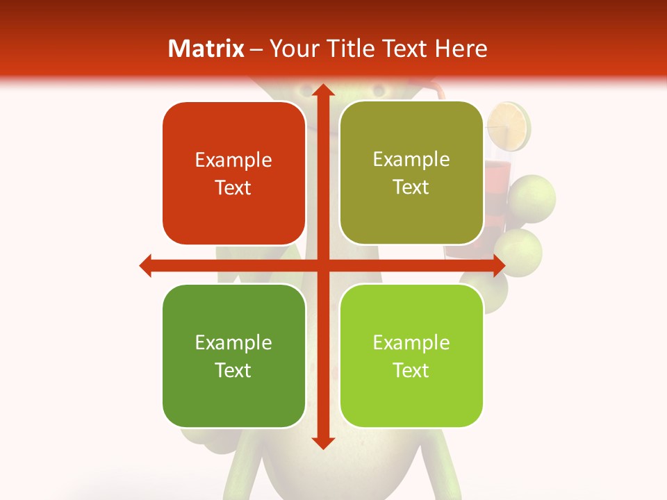 Glass Animal Creature PowerPoint Template