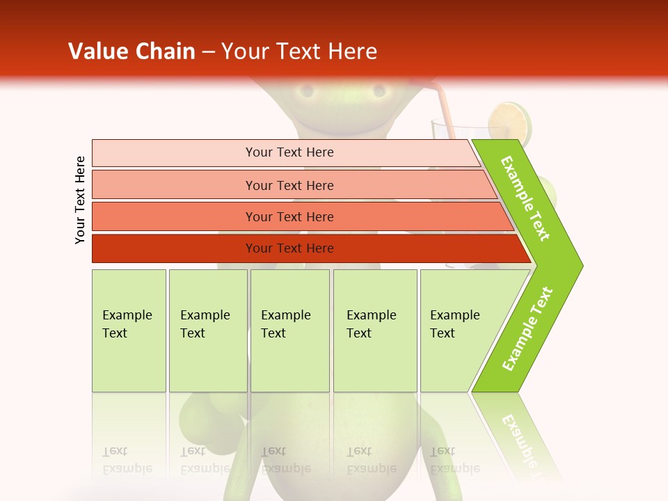 Glass Animal Creature PowerPoint Template