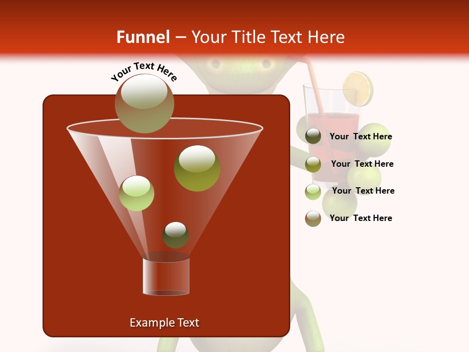 Glass Animal Creature PowerPoint Template