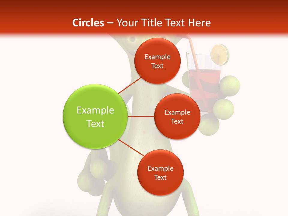 Glass Animal Creature PowerPoint Template