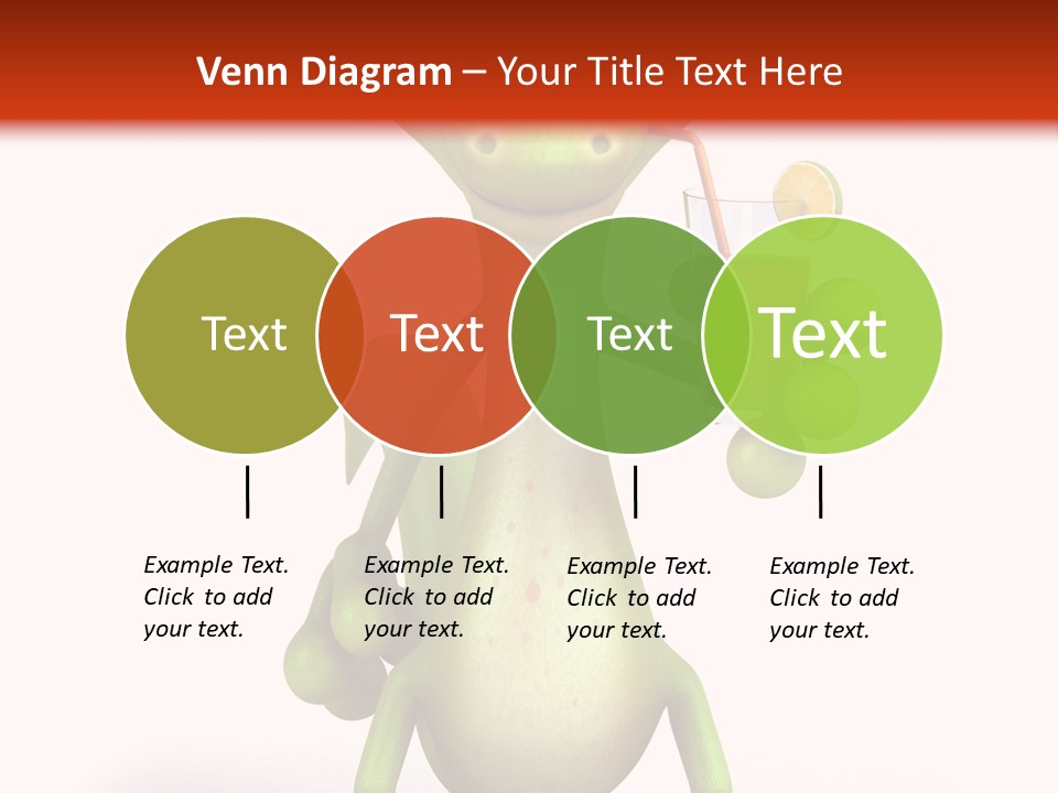 Glass Animal Creature PowerPoint Template