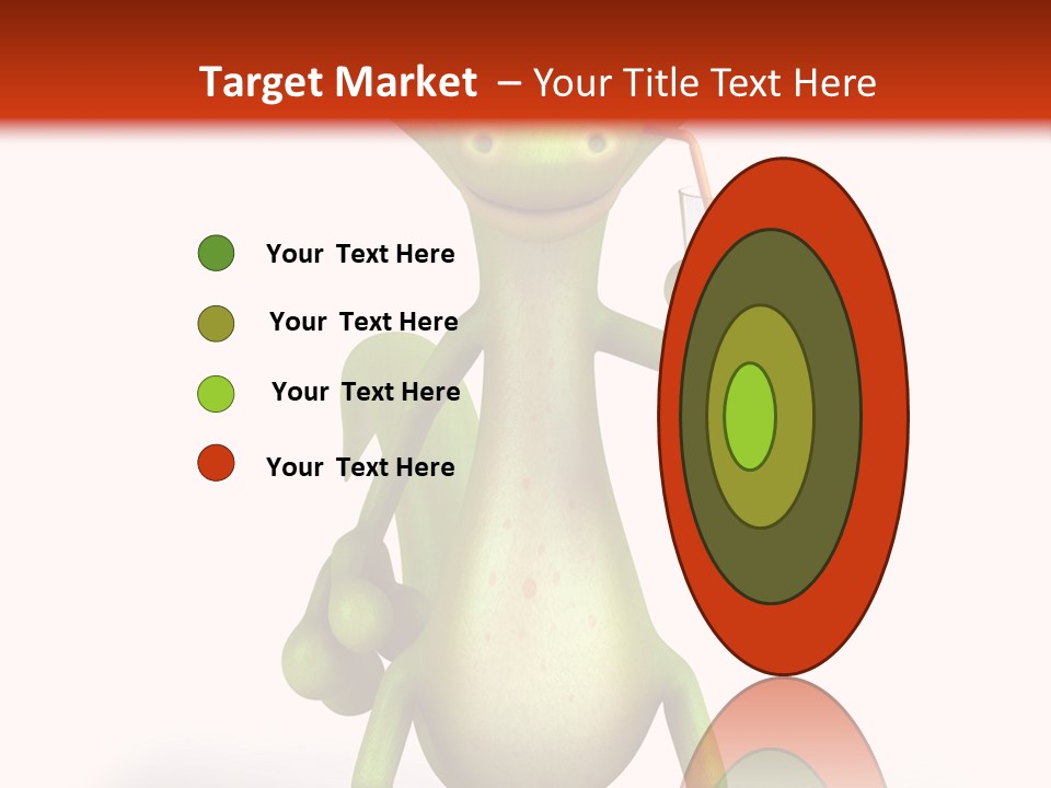 Glass Animal Creature PowerPoint Template